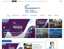 Tablet Screenshot of fecomerciorr.com.br